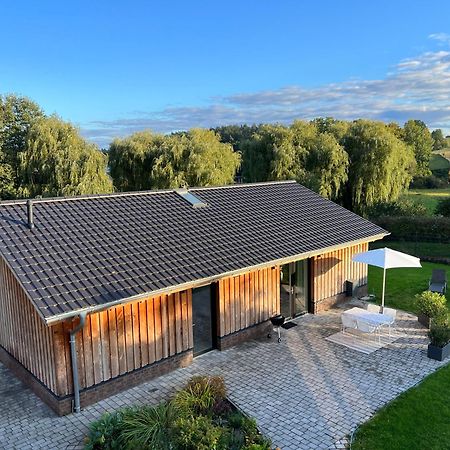 Ferienhaus Auszeit Mit Sauna Schwarz Exteriér fotografie