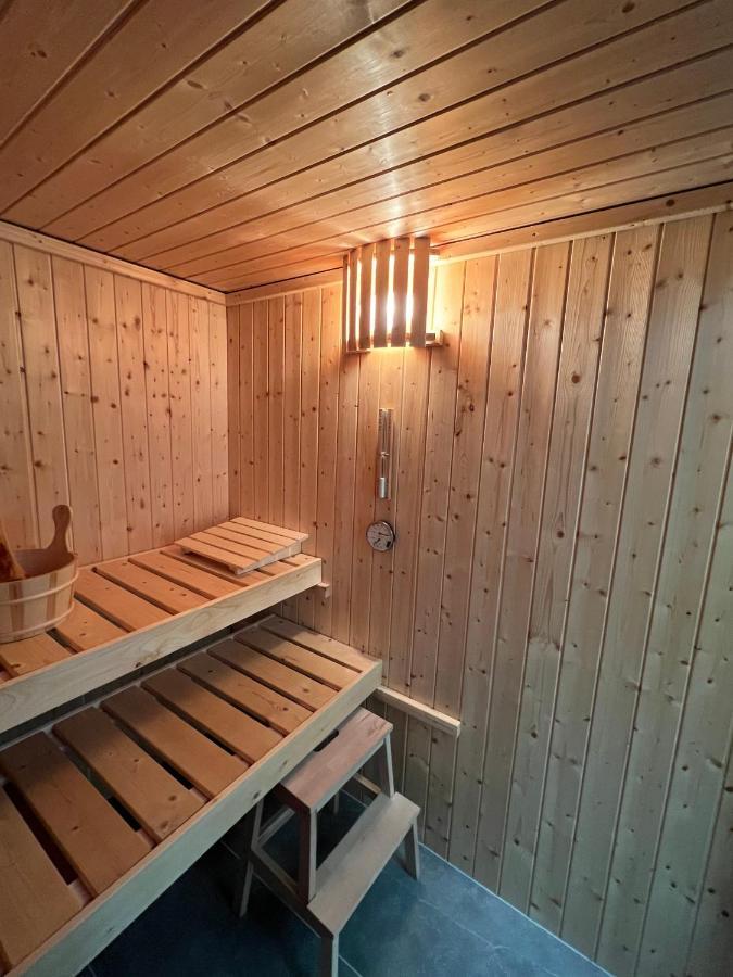 Ferienhaus Auszeit Mit Sauna Schwarz Exteriér fotografie