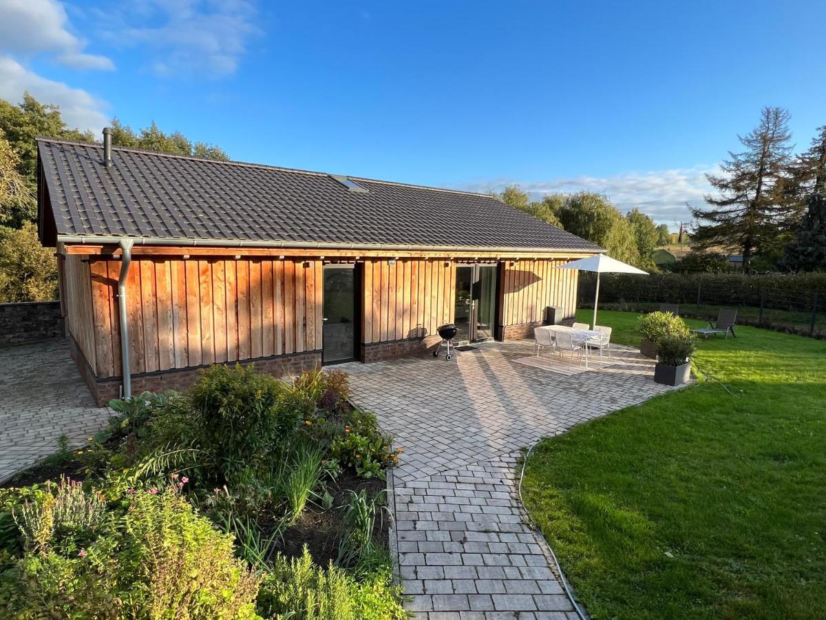 Ferienhaus Auszeit Mit Sauna Schwarz Exteriér fotografie