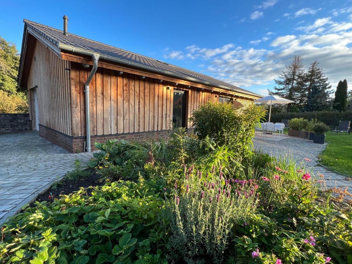 Ferienhaus Auszeit Mit Sauna Schwarz Exteriér fotografie