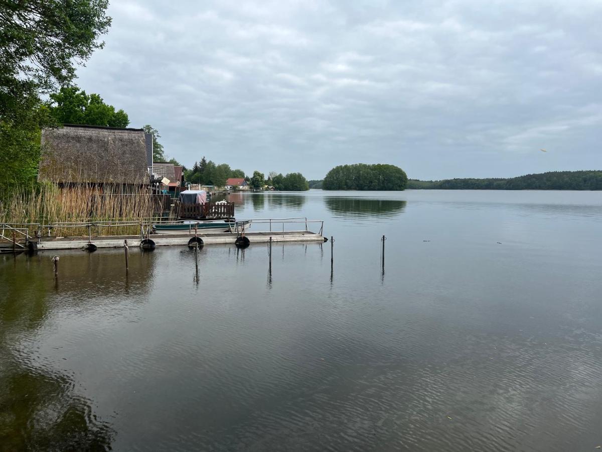 Ferienhaus Auszeit Mit Sauna Schwarz Exteriér fotografie