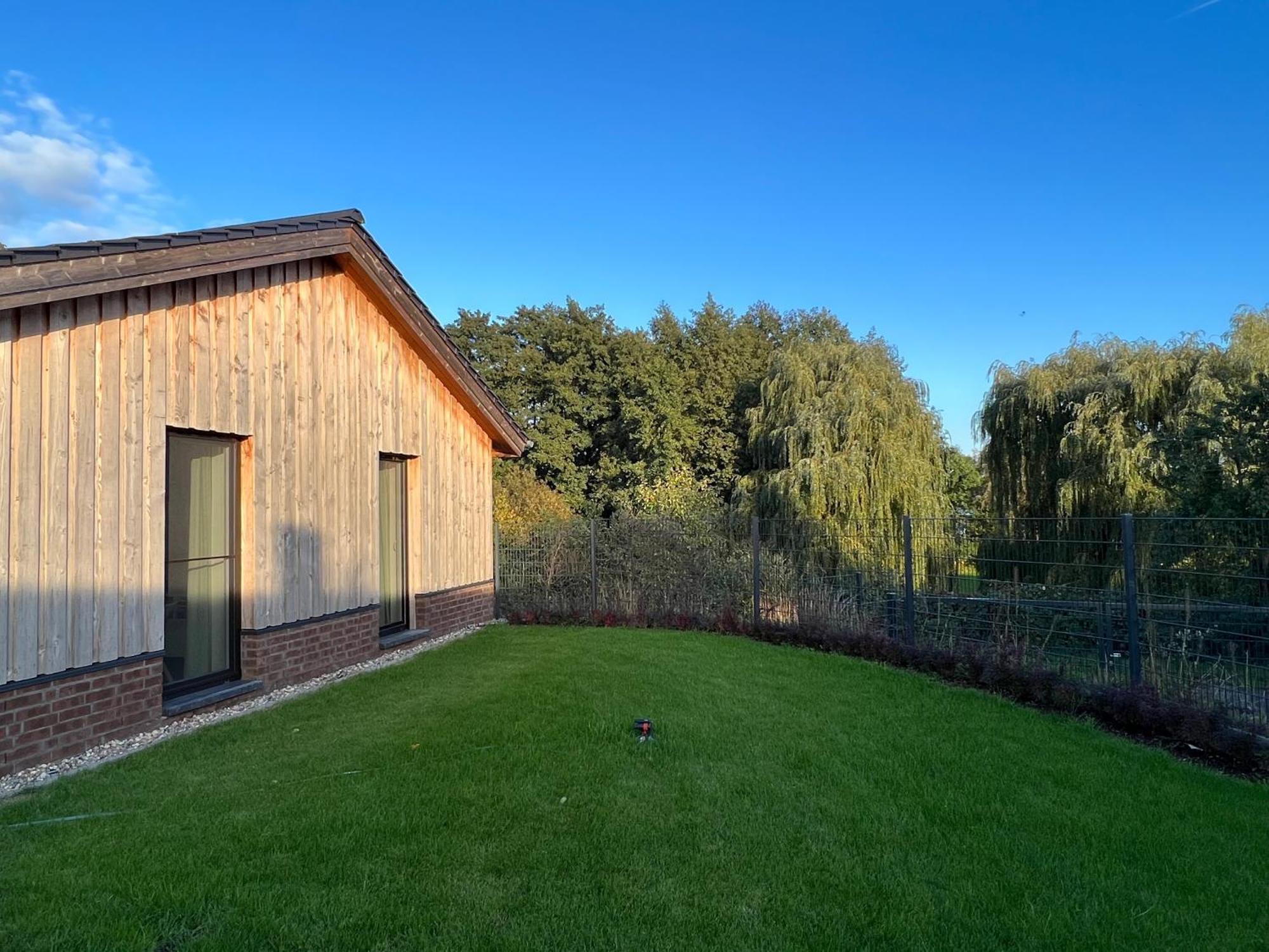 Ferienhaus Auszeit Mit Sauna Schwarz Exteriér fotografie