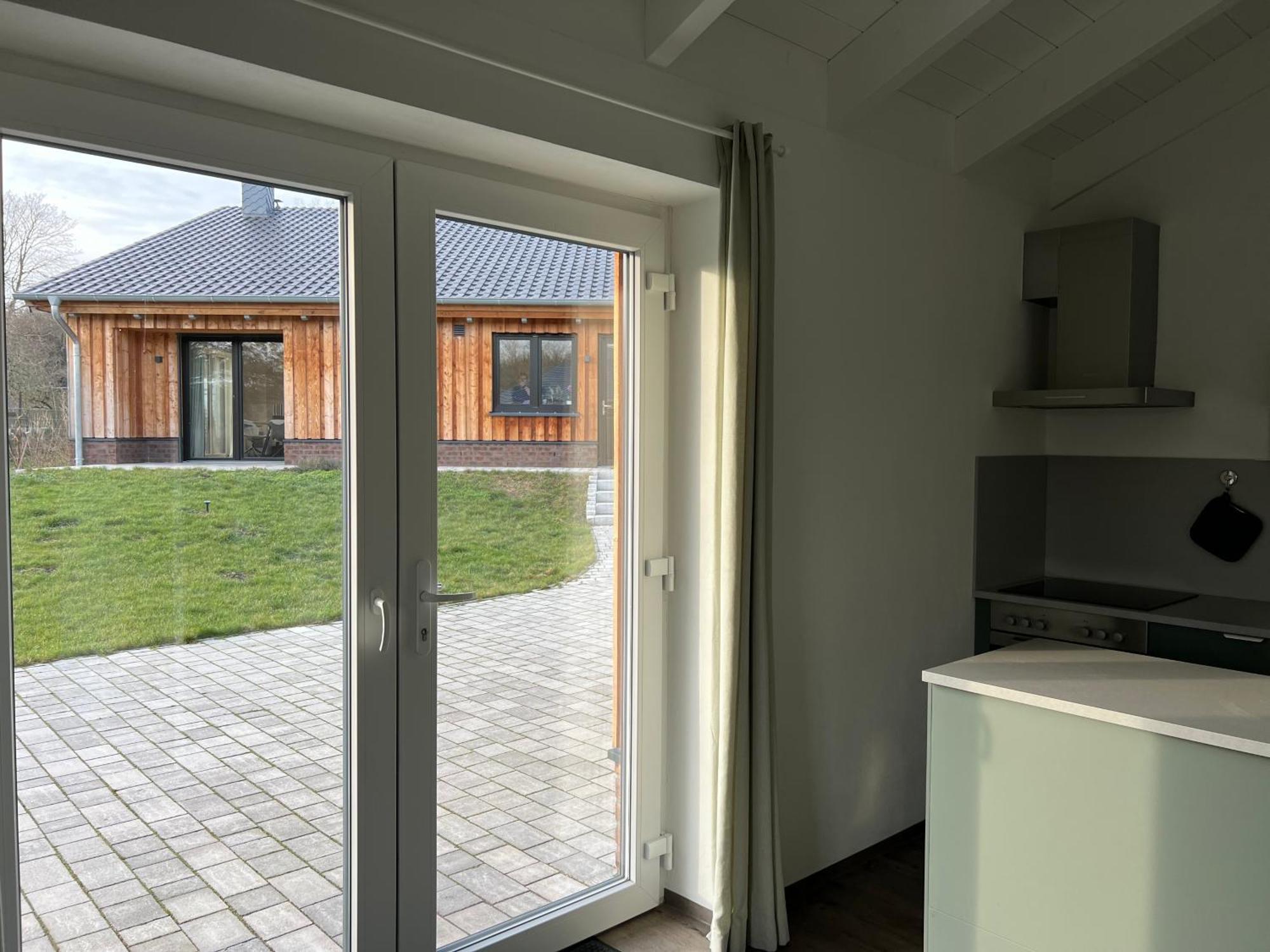 Ferienhaus Auszeit Mit Sauna Schwarz Exteriér fotografie